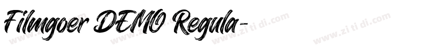 Filmgoer DEMO Regula字体转换